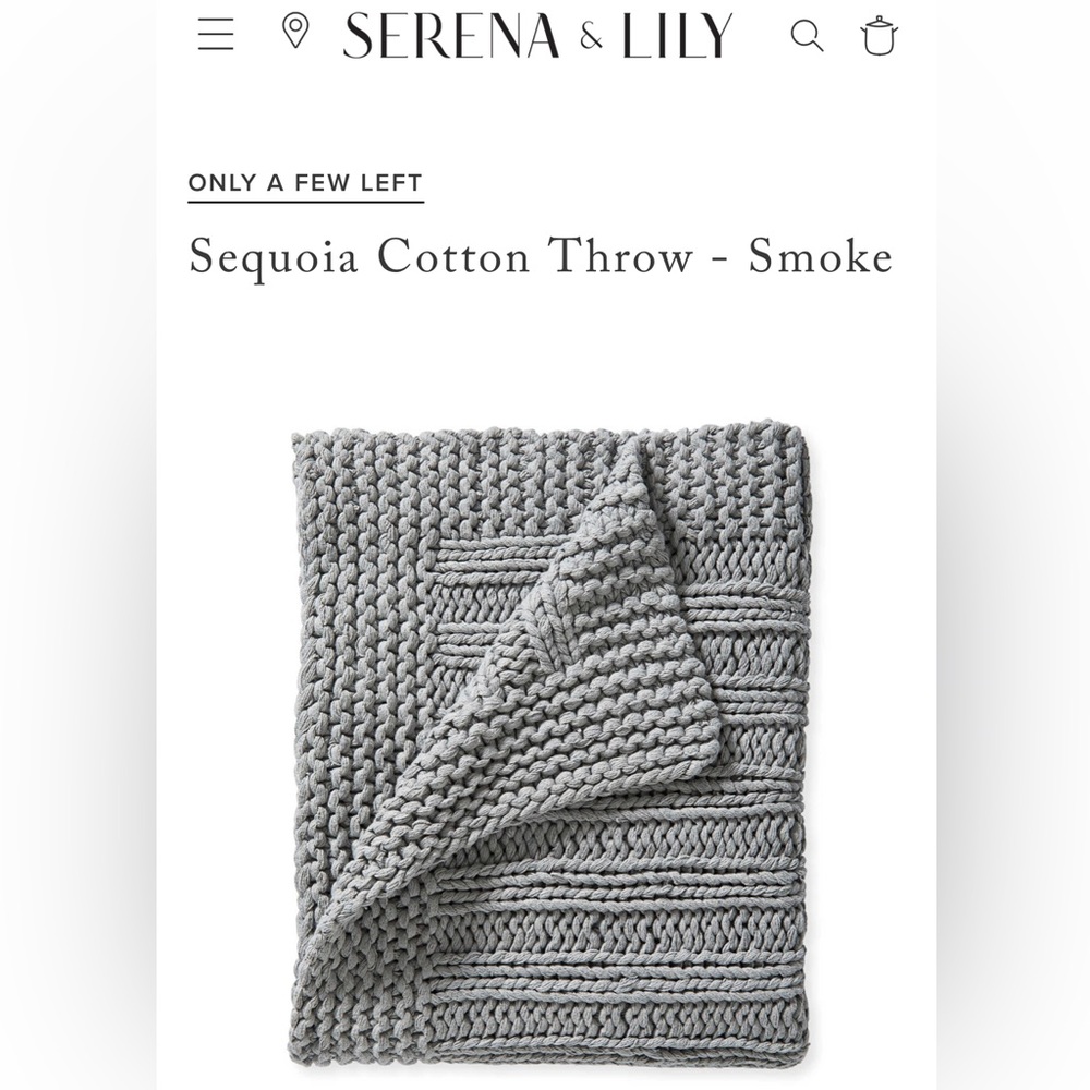 Serena & Lily Throw Blanket